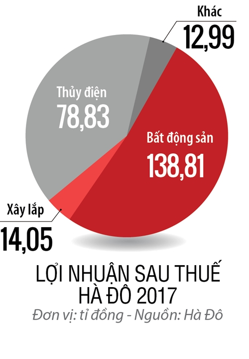 Top 50 2017: Cong ty Co phan Tap doan Ha Do