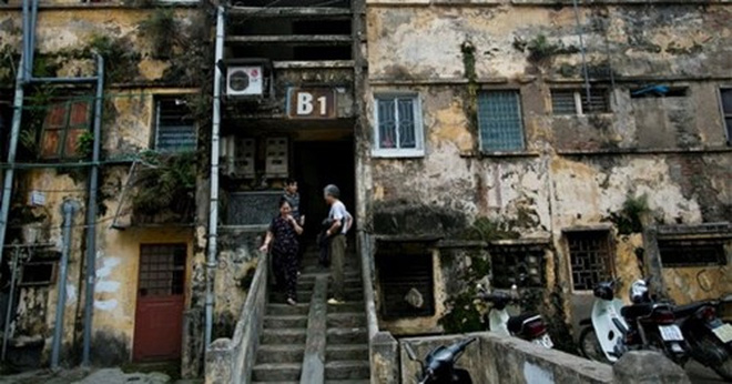 Công bố danh sách 42 chung cư cũ nguy hiểm “sắp đổ” ở Hà Nội