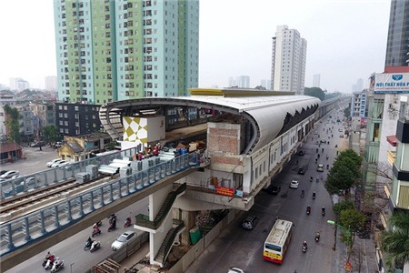 Dự án đường sắt Cát Linh - Hà Đông thêm lần nữa trễ hẹn.