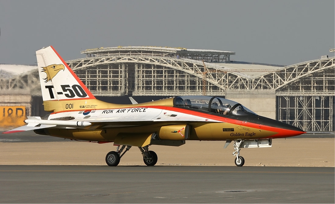 Mẫu T-50 của KAI (Ảnh AFP)