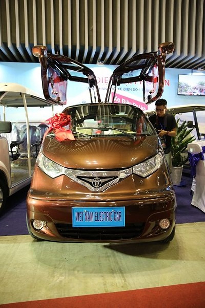 Ô tô điện 'made in' Việt Nam hút khách tại triển lãm quốc tế  - ảnh 2