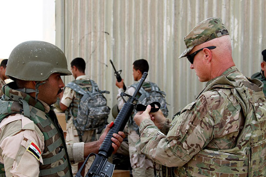 Mỹ sẽ tăng quân tại Iraq để chống IS. Ảnh: Military.com