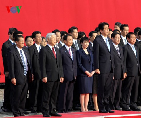 TBT Nguyễn Phú Trọng hội đàm với Thủ tướng Nhật Bản Shinzo Abe