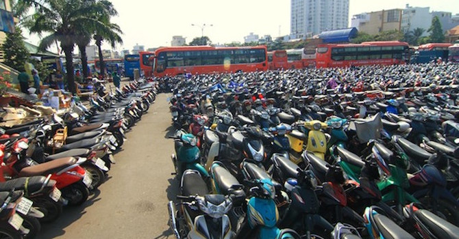 Việt Nam một trong những thị trường mô tô-xe máy lớn nhất khu vực Đông Nam Á