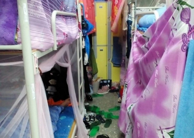 Hàng trăm công nhân Việt bị nhồi nhét trong nhà lưu trú ở Đài Loan