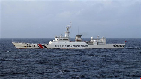 tàu hải cảnh Trung Quốc đi vào Senkaku/Điếu Ngư