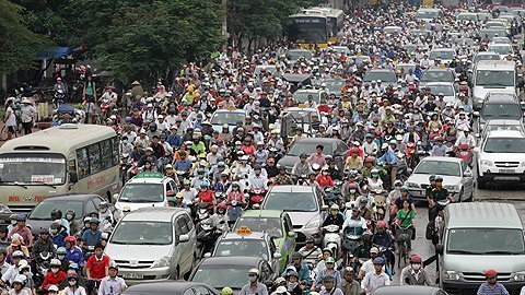 Những tuyến đường thường ùn tắc giao thông ở Hà Nội